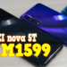 Huawei nova 5T dengan Pemproses Kirin 980+8GB Ram berharga RM1599 sahaja!