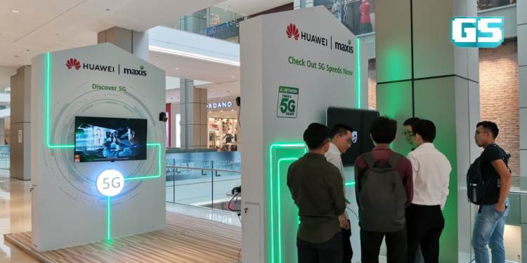 Muat turun kelajuan internet sehingga 1.3Gbps telah dirakam di HUAWEI 5G Experiential Zone!