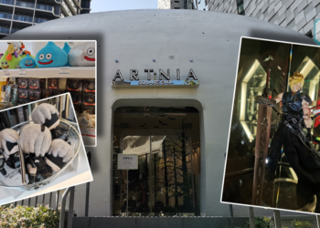Sebelum pulang ke Malaysia, Jom singgah di ARTNIA@SQUARE ENIX di Shinjuku dan selami dunia Final Fantasy!