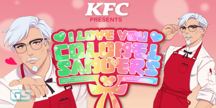 Bercinta dengan orang tua KFC, Colonel Sanders di Dating Simulator-nya sendiri!