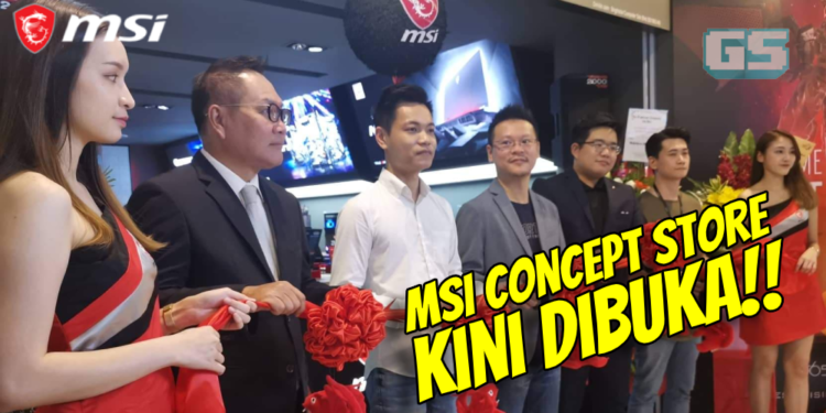 MSI CONCEPT STORE Kini dibuka di Plaza Low Yat dan pelbagai barangan E-sports serta pencipta kandungan untuk didapati!