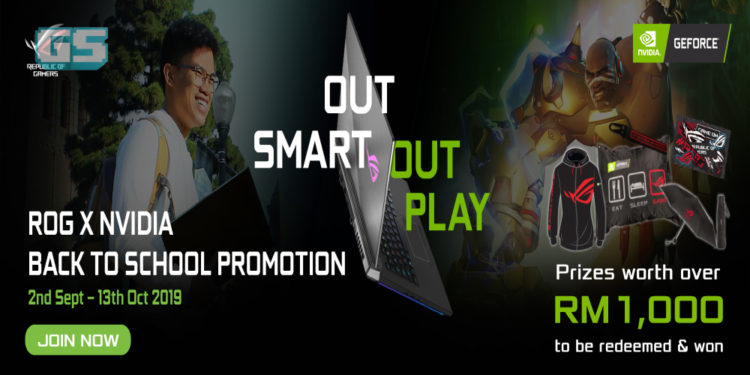 Masa untuk Menangi Pelbagai Hadiah Eksklusif ROG di Kempen Istimewa “Back To School” ROG X NVIDIA!