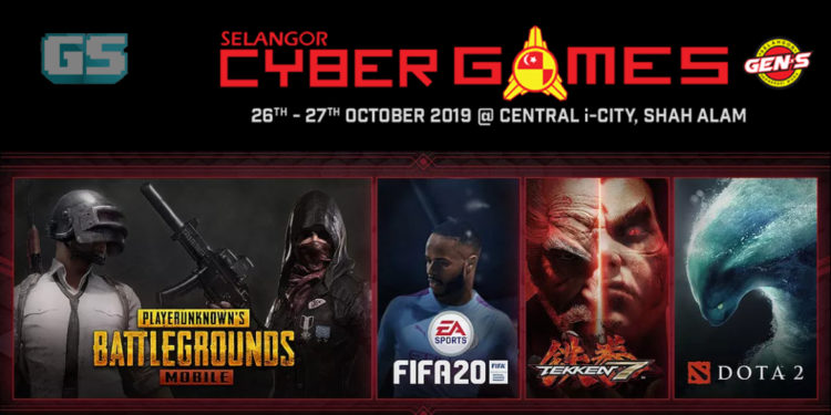 Selangor Cyber Games 2019 membuat kemunculan kali ke-6 dan bakal berlangsung pada 26 – 27 Oktober 2019!