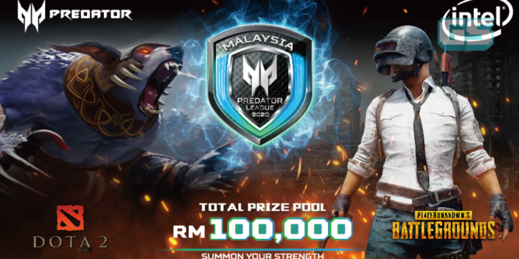 PREDATOR LEAGUE 2020 menyediakan kolam hadiah RM100,000 untuk pusingan kelayakan DOTA2 dan PUBG yang berlansung November ini!