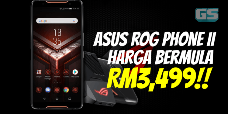 Prestasi Mobile Gaming makin gempak dengan ASUS ROG Phone II dan harga bermula RM3,499 edisi Elite & RM4,499 edisi Ultimate  sahaja!!