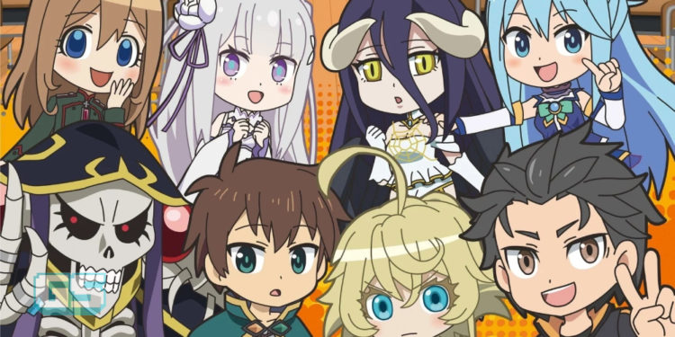 LIMA siri anime dengan tema ISEKAI paling best!