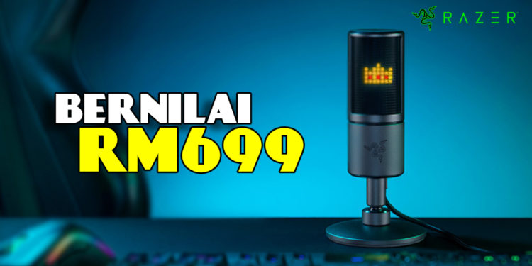Mikrofon yang CUKUP PADU untuk Streamer! Ulasan Razer Seiren Emote!