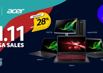 Menggila bersama promosi eksklusif ACER pada jualan 11.11, LAZADA!