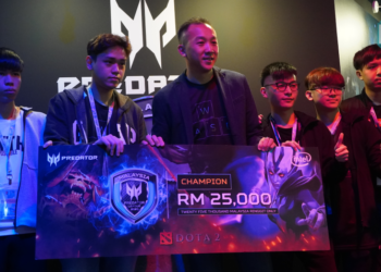 Flower Gaming berjaya merangkuli Juara bagi Predator League 2020 Malaysia Dota 2 serta membawa pulang RM 25,000!!