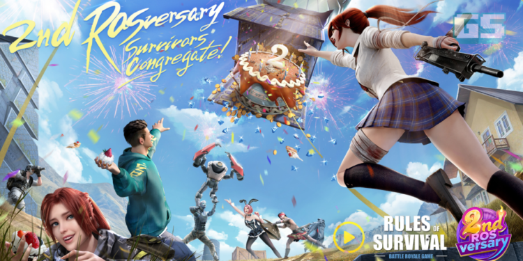 Rules of Survival menyambut ulangtahun ke-2 dengan Bonus Login, Hero Mode dan Score Royale!