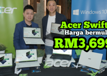 Mencari laptop ringan dan mudah dibawa? Memperkenalkan Acer Switft 5 Ultra Light 14″ terbaru!