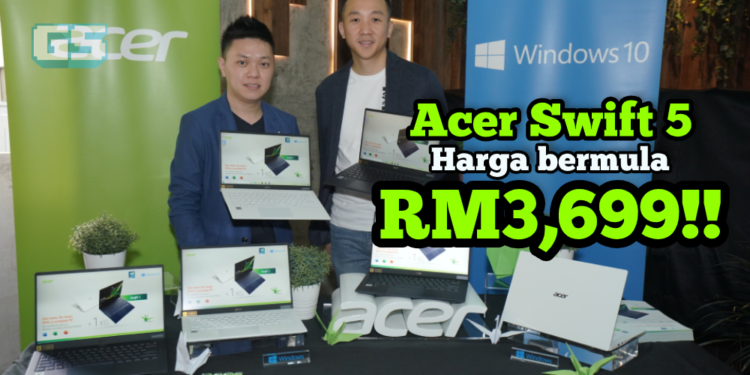 Mencari laptop ringan dan mudah dibawa? Memperkenalkan Acer Switft 5 Ultra Light 14″ terbaru!