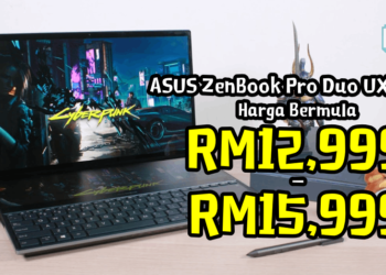 2 Skrin dalam 1 Laptop? Jom saksikan review kami untuk Asus ZenBook Pro Duo UX581!