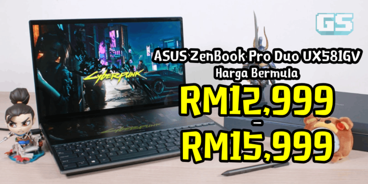 2 Skrin dalam 1 Laptop? Jom saksikan review kami untuk Asus ZenBook Pro Duo UX581!