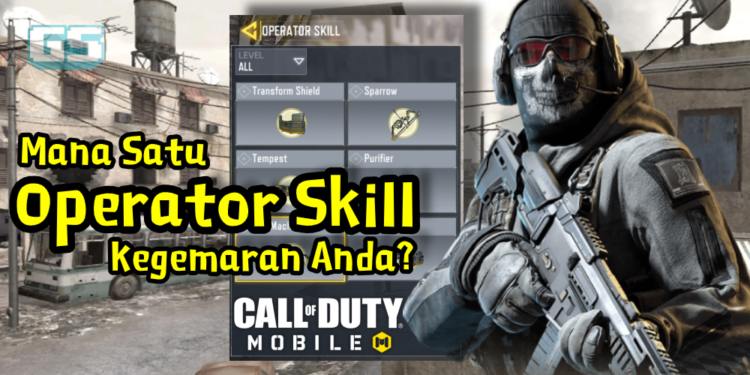 Jom kenali lebih dengan senjata Operator Skill didalam Call of Duty: Mobile!