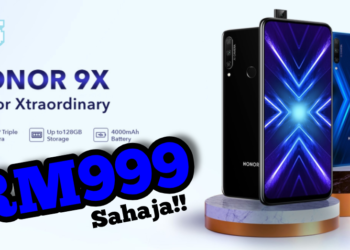 HONOR melancarkan HONOR 9X dengan Paparan FullView Luar Biasa bersama spesifikasi yang mengagumkan!