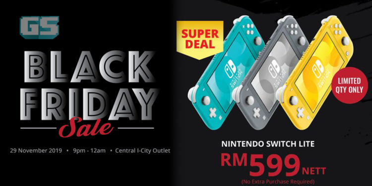 Gamers Hideout mengadakan promosi Black Friday istimewa! Dapatkan Nintendo Switch Lite pada harga eksklusif RM599!