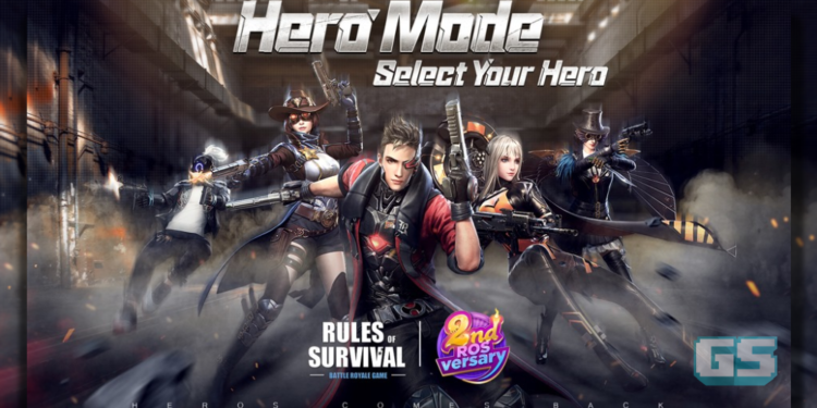 Battle Royale makin gempak dengan kemaskini terbaru ‘Hero Mode’ di Rules of Survival!