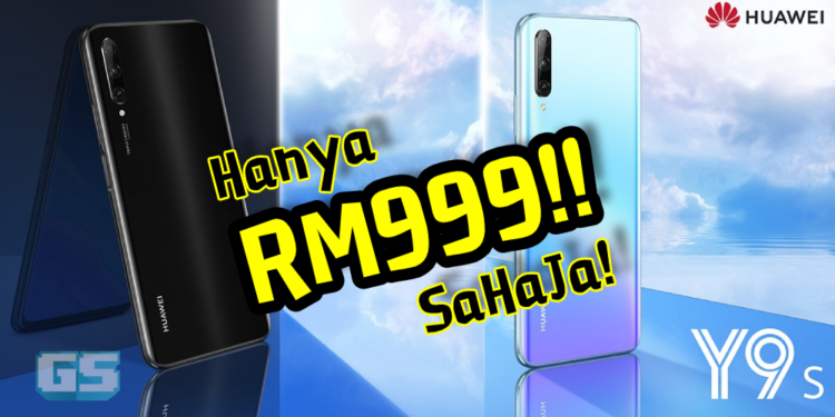 Skrin besar, Bateri yang Kuat dan Kapasiti Storan yang besar semuanya dengan Huawei Y9s hanya berharga RM999!