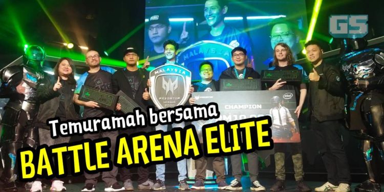 “Nak menjadi pemain Pro? Jadilah serius walaupun dalam mod Matchmaking yang biasa!” – Battle Arena Elite!