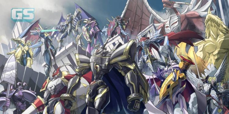 Banyak Digimon hebat di Dunia Digital tetapi ini adalah barisan Digimon Mega Royal Knights yang digeruni!
