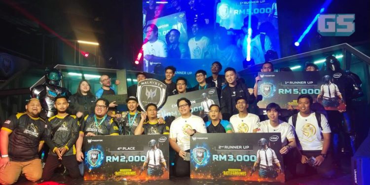 Tahniah Battle Arena Elite dengan memenangi Predator League 2020 Malaysia PUBG dan membawa pulang RM10,000!