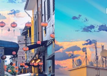 Kuala Lumpur nampak seperti karya Anime? Anak tempatan ini berjaya melakukanya!