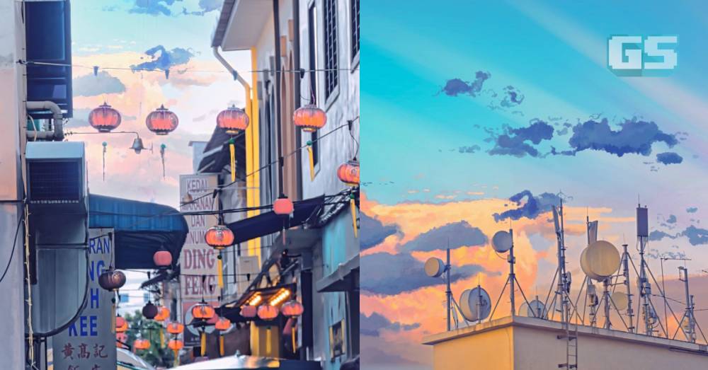 Kuala Lumpur nampak seperti karya Anime? Anak tempatan ini berjaya melakukanya!