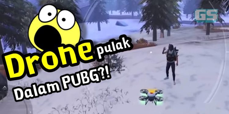 Akan ada Drone pula didalam PUBG Mobile dan hampir sama seperti Call of Duty Mobile??