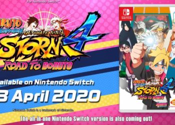 NARUTO SHIPPUDEN: Ultimate Ninja STORM 4 akan berada di Nintendo Switch 23 April 2020!