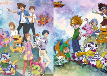 Menu berinspirasikan Digimon di Digimon Adventure: Last Evolution Kizuna Meeting Cafe! Serta item-item eksklusif!