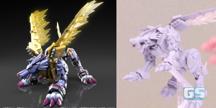 Bandai mengumumkan Figure-rise Standard MetalGarurumon (AMPLIFIED)!