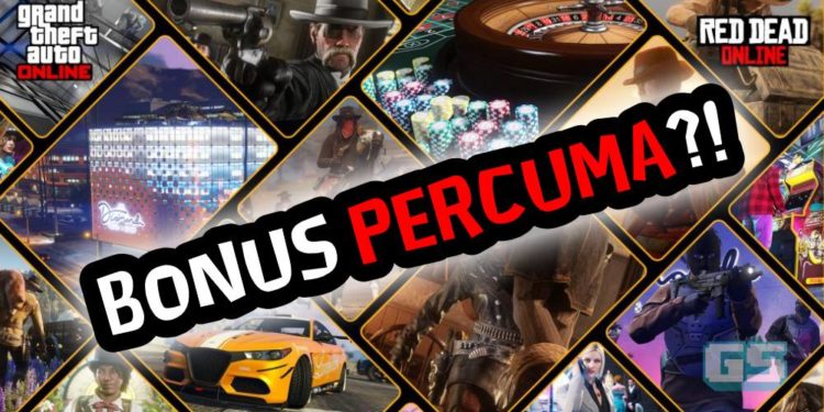 Tersenyum gembira pemain GTA V online dan Red Dead online dengan BONUS PERCUMA dari Rockstar!