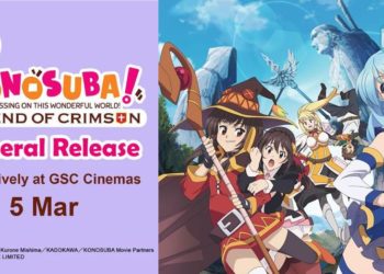 KonoSuba: God’s Blessing on this Wonderful World! Anime penuh dengan dunia fantasi akan datang 5 Mac ini di GSC Malaysia!