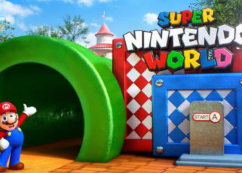 Pengunjung boleh hidup dalam dunia MARIO di taman tema SUPER NINTENDO WORLD!