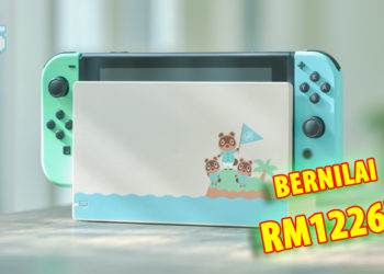 Santai bersama Nintendo Switch eksklusif rekaan Animal Crossing: New Horizons!