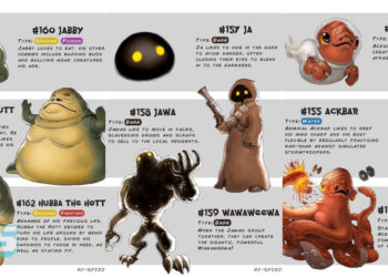 Apa akan terjadi kalau karakter STAR WARS bertukar jadi POKEMON?? Jangan terkejut!!