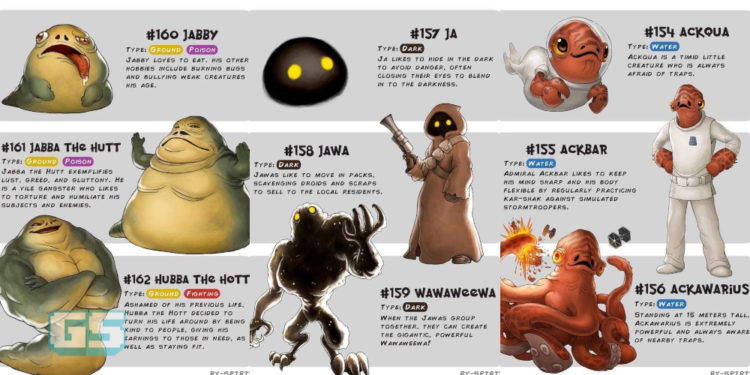 Apa akan terjadi kalau karakter STAR WARS bertukar jadi POKEMON?? Jangan terkejut!!