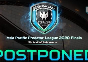 ACER telah mengumumkan bahawa Asia Pacific PREDATOR LEAGUE 2020 ditundakan!