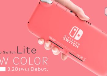 Warna Coral terbaru untuk Nintendo Switch Lite sangat menawan untuk pemain perempuan!