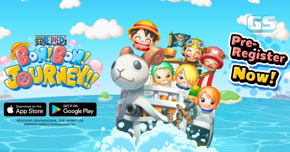 Pra-pendaftaran ONE PIECE BON! BON! JOURNEY!! kini dibuka!! Jom main game comel ni nanti!