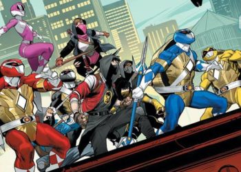 Teenage Mutant Ninja Turtles menjadi Power Rangers? Memang gempak lah Crossover komik ni!