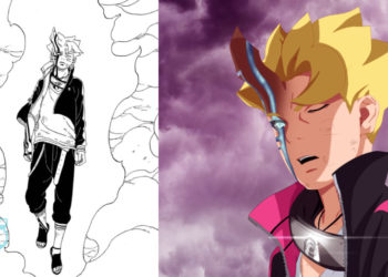 Boruto membangkitkan kuasa terlarang dalam bentuk Otsutsuki!