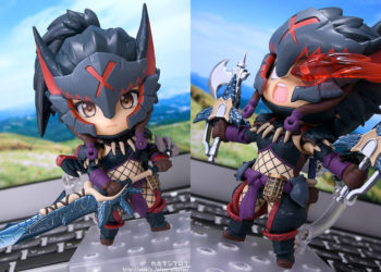 Pandangan pertama untuk Nendoroid Hunter: Female Nargacuga Alpha Armor Ver. DX daripada MONSTER HUNTER WORLD: ICEBORNE!