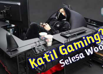 Malas nak bangun dari main game? Ini dia KATIL GAMING~ yang diimpikan semua gamers kental