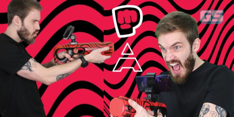 Main macam REALITI game Battle Royale korang dengan PewDiePie Arkade Motion Blaster!
