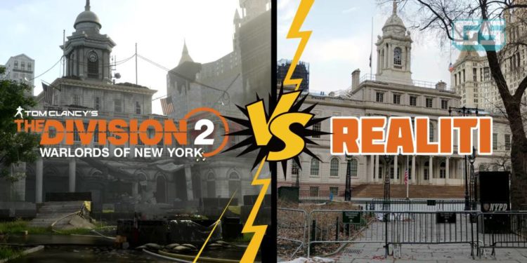 Versi Realiti dan Game memang nampak serupa dalam The Division 2: Warlords of New York!