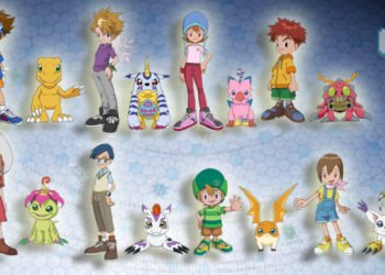 Reka bentuk baru untuk watak-watak kegemaran kami di anime baru “DIGIMON ADVENTURE:”!