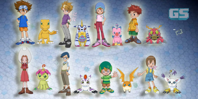 Reka bentuk baru untuk watak-watak kegemaran kami di anime baru “DIGIMON ADVENTURE:”!