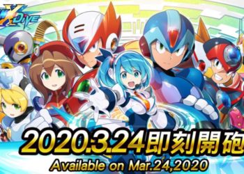 Peminat Mega Man dah boleh bergembira! MEGAMAN X DiVE boleh dimuat turun bermula 24 Mac ini!!